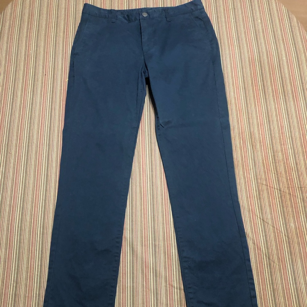 Bonobos navy tailored-fit khakis, 32/32